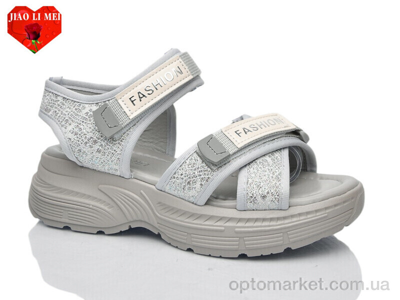 Купить Босоніжки жіночі 729-5 Jiao Li Mei сірий, фото 1