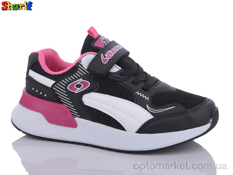 Купить Кросівки дитячі 729-6 Lafonten чорний, фото 1