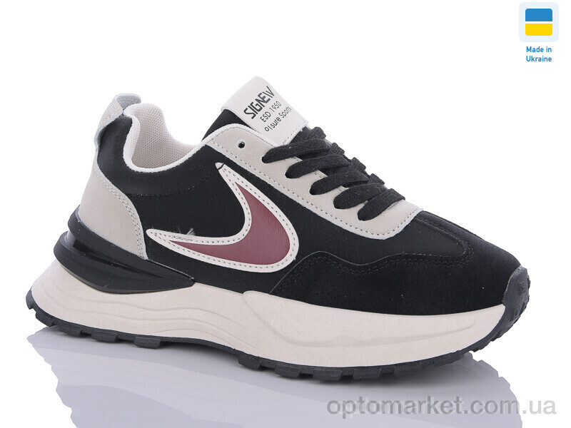 Купить Кросівки жіночі 7304-1 Swin чорний, фото 1