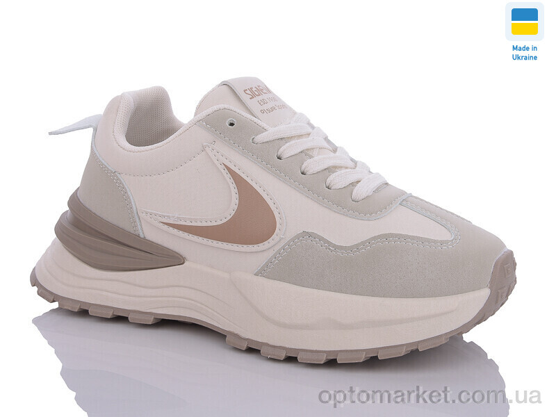 Купить Кросівки жіночі 7304-2 Swin бежевий, фото 1