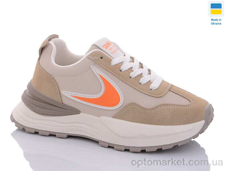 Купить Кросівки жіночі 7304-5 Swin бежевий, фото 1