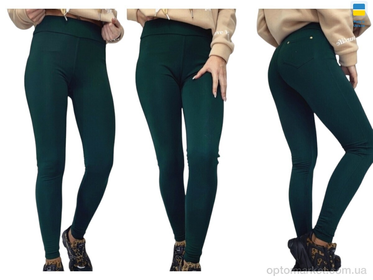Купить Лосини жіночі 731 бутилка Sport style зелений, фото 1