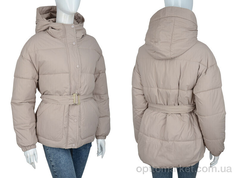 Купить Куртка жіночі 736 beige TurnHug бежевий, фото 3