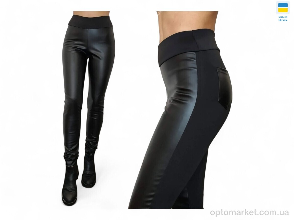 Купить Лосини жіночі 740 чорний Sport style чорний, фото 1