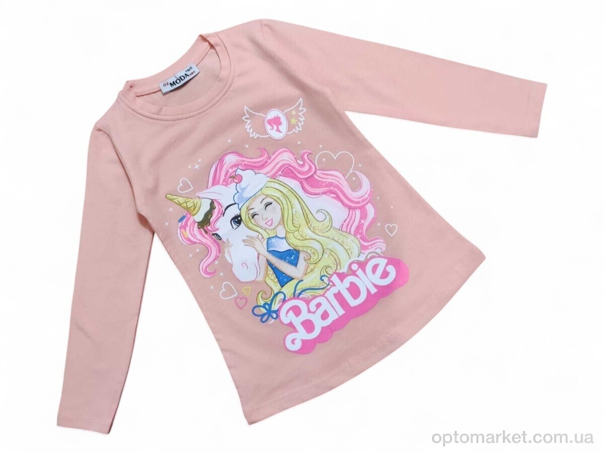 Купить Батник дитячі 7400 персиковий Barbie Moda Kids рожевий, фото 1