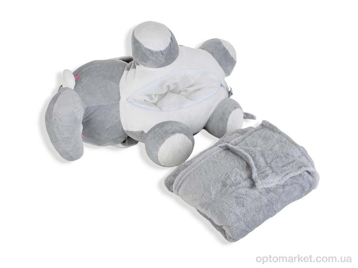 Купить Пледи дитячі 7502 (12120) слон іграшка (55х25)-плед 120x160 mix Colorful Home мікс, фото 3