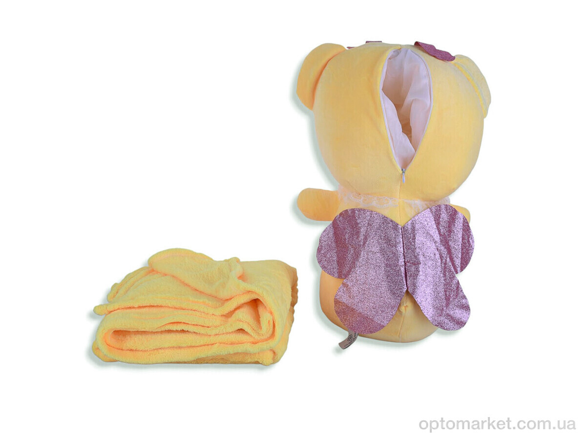 Купить Пледи дитячі 7503 (12121) бджола іграшка (50х20)-плед 120x160 yellow Colorful Home жовтий, фото 2