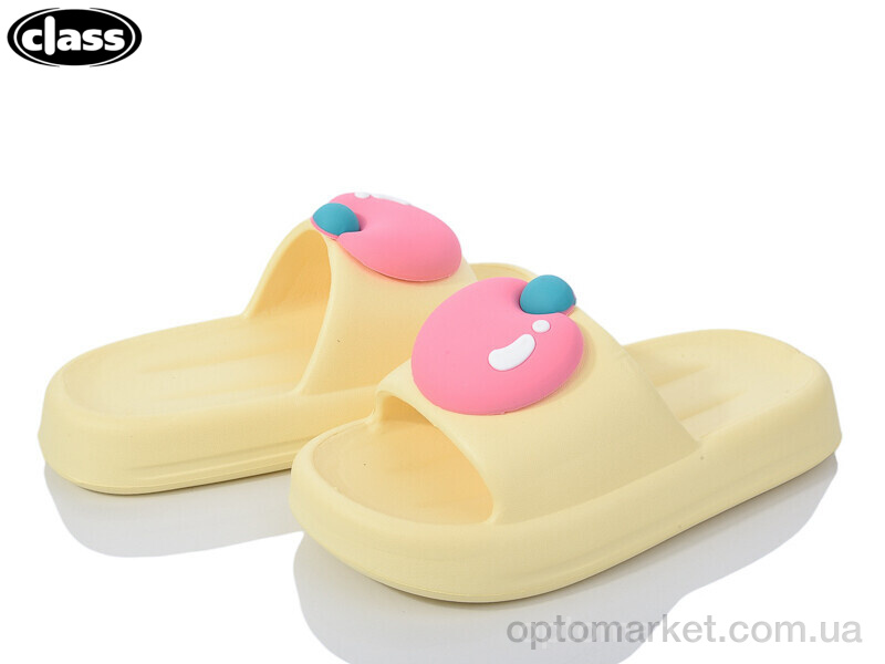 Купить Шльопанці жіночі 7508-3 Wei Wei-Class жовтий, фото 1