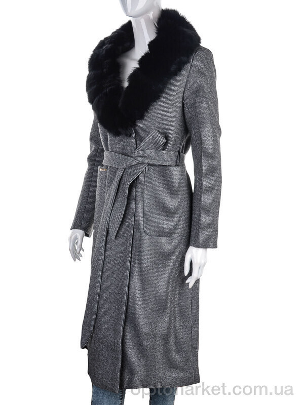 Купить Пальто жіночі 752 grey Romantic сірий, фото 1
