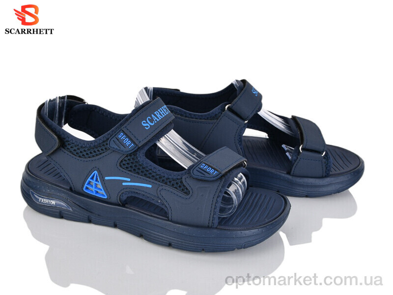 Купить Сандалі чоловічі 7521 SCARHETT синій, фото 1