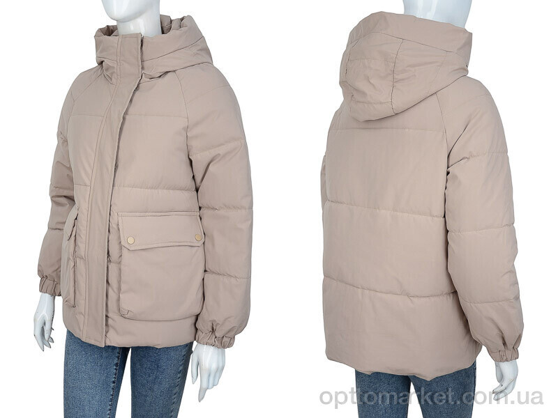 Купить Куртка жіночі 755 beige TurnHug бежевий, фото 3