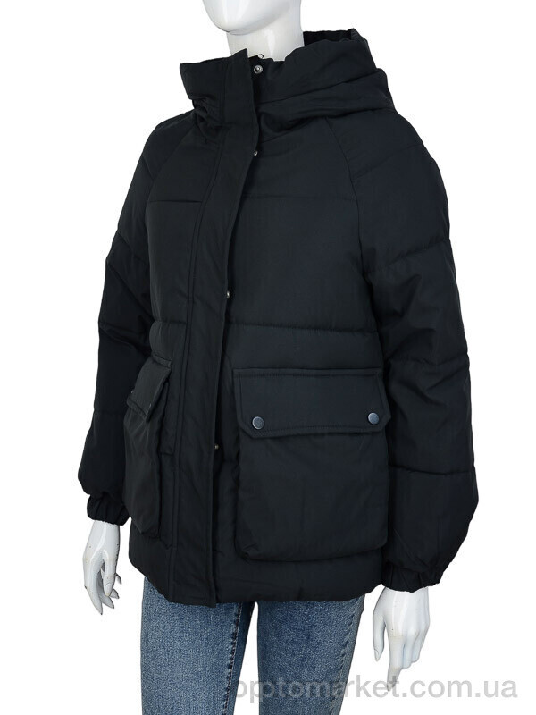 Купить Куртка жіночі 755 black TurnHug чорний, фото 1