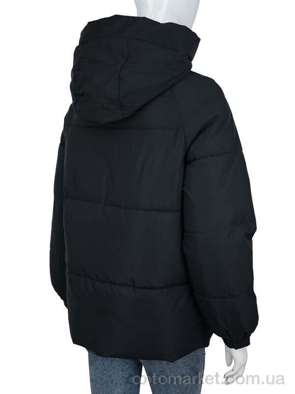 Купить Куртка жіночі 755 black TurnHug чорний, фото 2