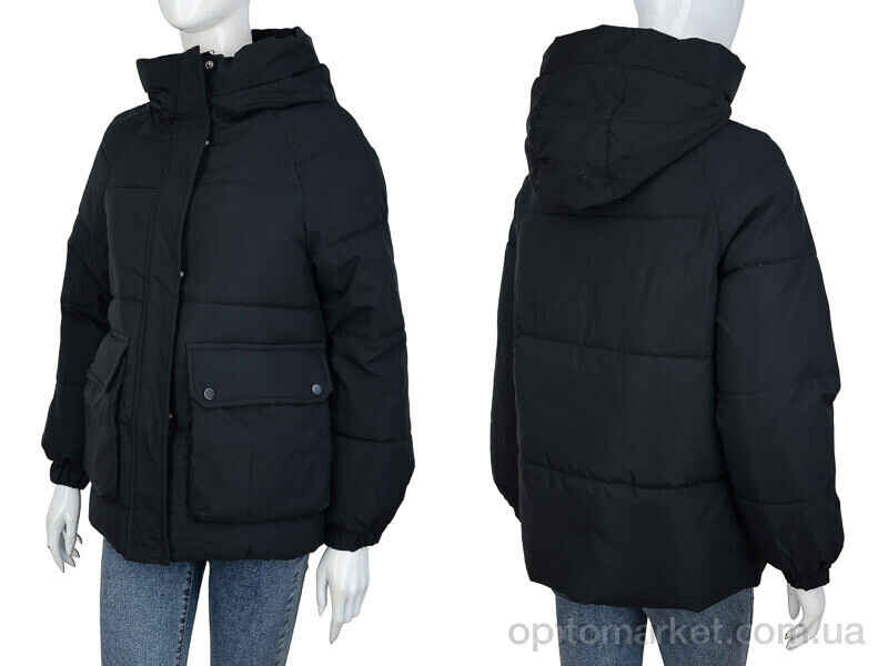 Купить Куртка жіночі 755 black TurnHug чорний, фото 3