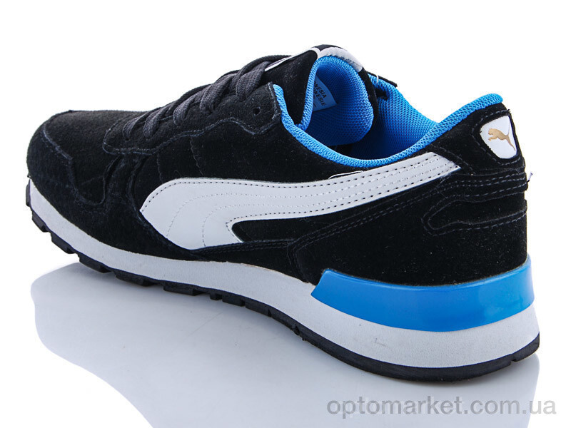 Купить Кросівки чоловічі 757-2 Puma чорний, фото 2