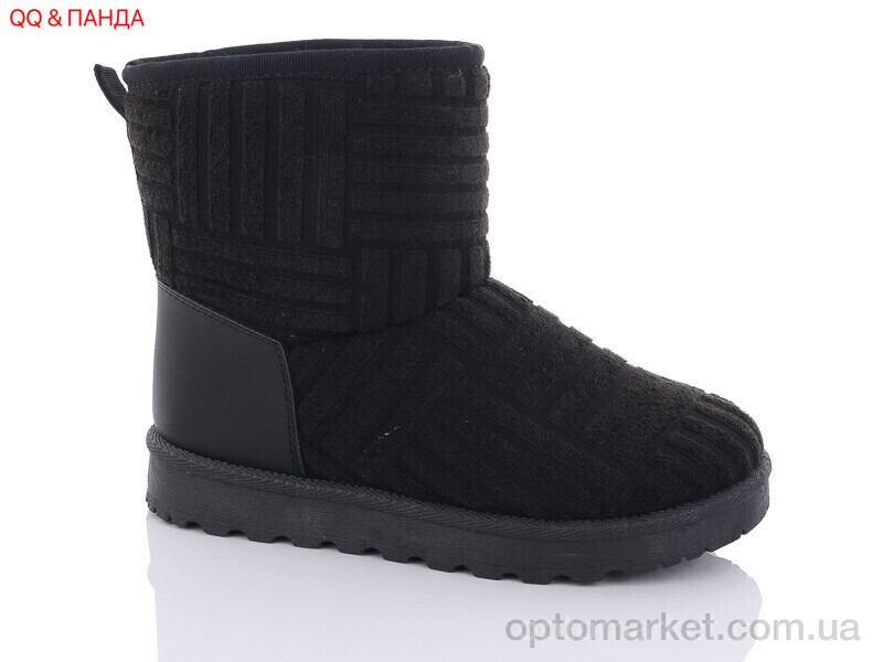 Купить Уги жіночі 758-1 QQ shoes чорний, фото 1
