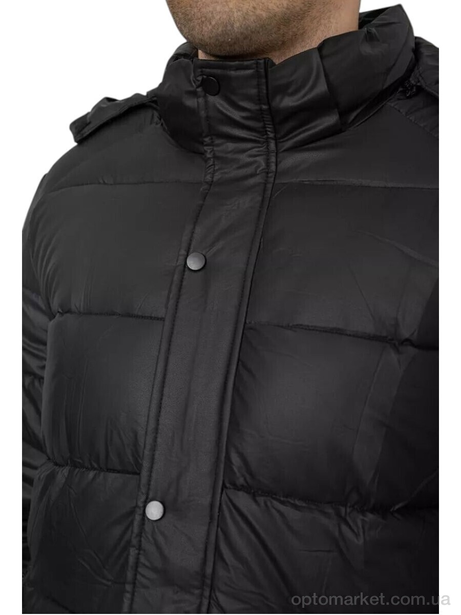 Купить Куртка чоловічі 7615 чорний Massmag чорний, фото 3