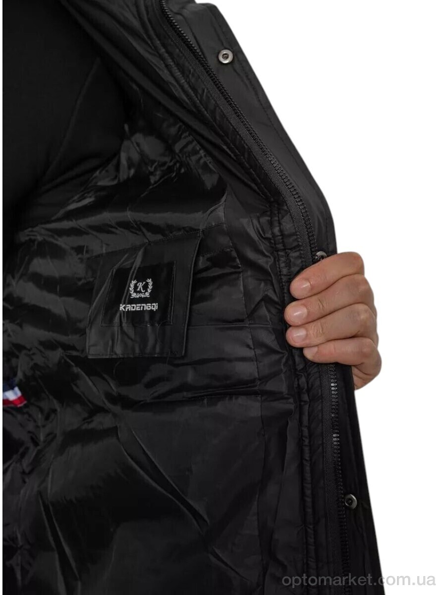 Купить Куртка чоловічі 7615 чорний Massmag чорний, фото 4