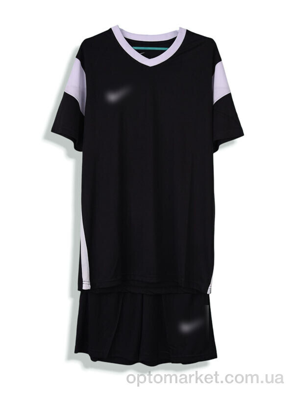 Купить Спортивний костюм чоловічі 761NI чорно-білий N.ke чорний, фото 1