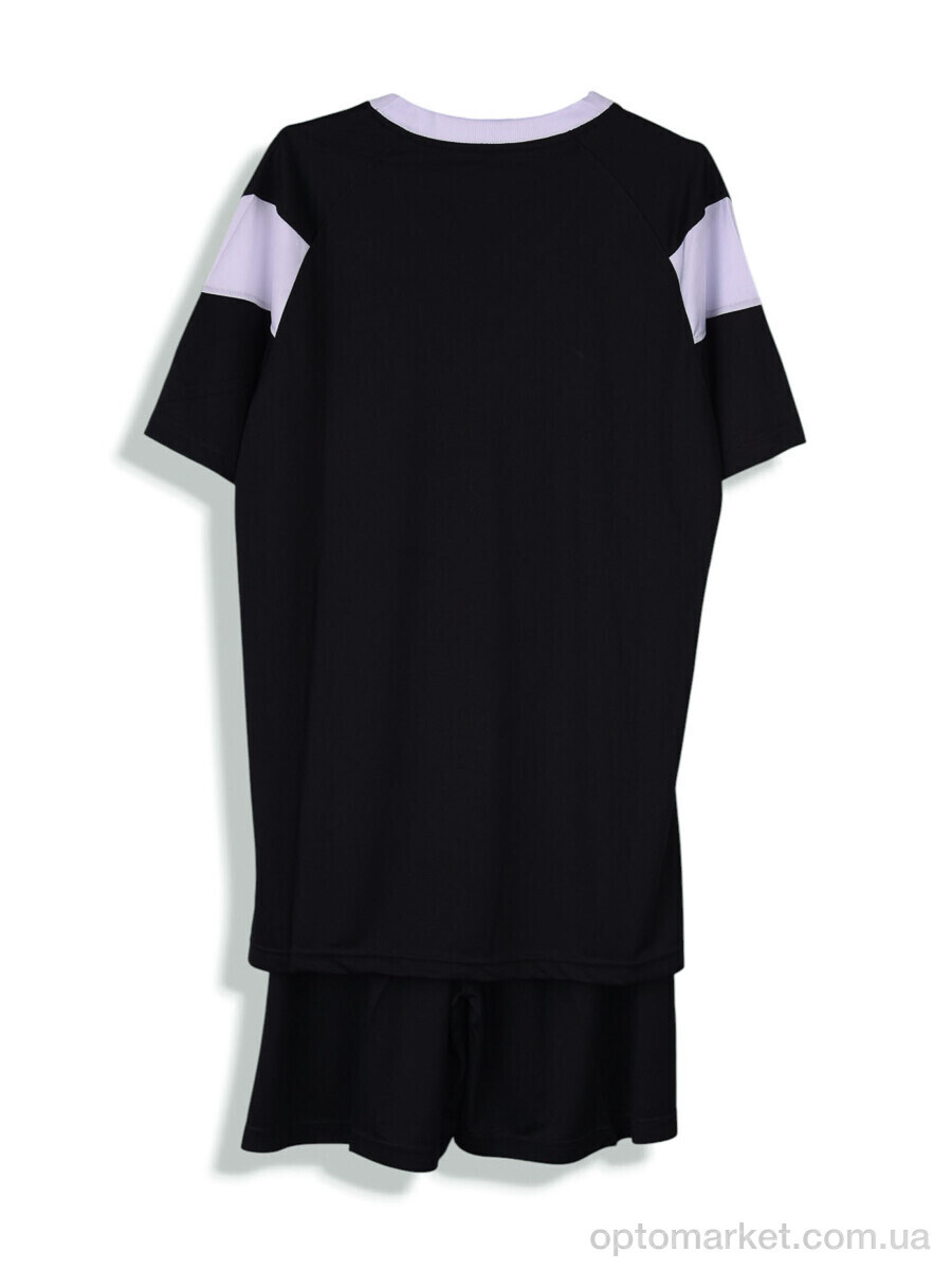 Купить Спортивний костюм чоловічі 761NI чорно-білий N.ke чорний, фото 3