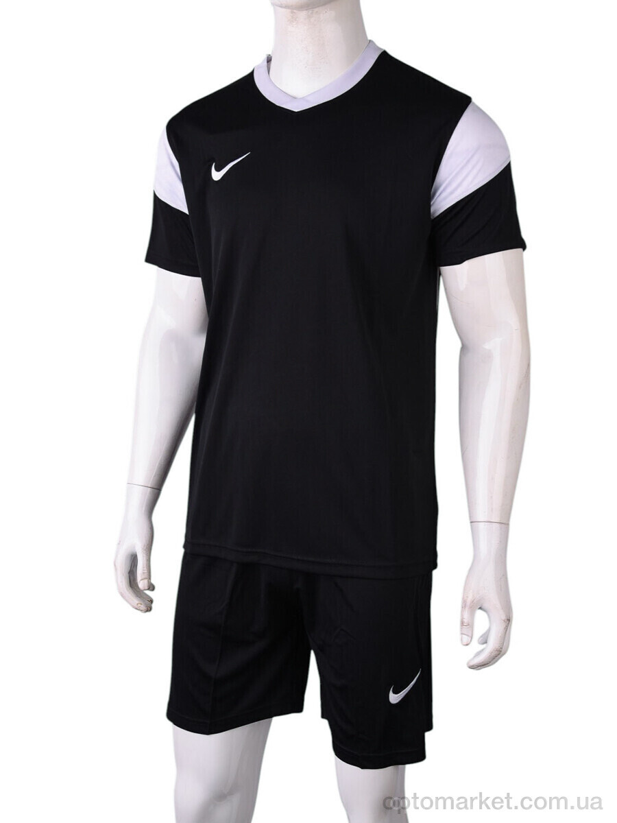 Купить Спортивний костюм чоловічі 761NI чорно-білий N.ke чорний, фото 4