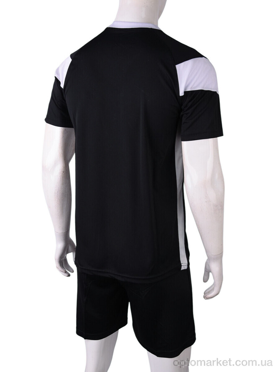 Купить Спортивний костюм чоловічі 761NI чорно-білий N.ke чорний, фото 5