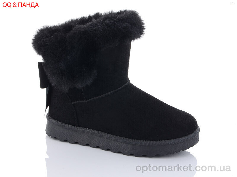 Купить Уги жіночі 762-1 QQ shoes чорний, фото 1