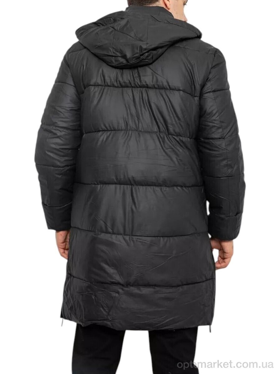 Купить Куртка чоловічі 7630 чорний батал Massmag чорний, фото 3