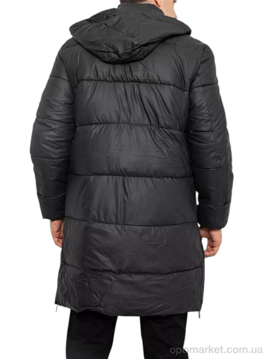 Купить Куртка чоловічі 7630 чорний норма Massmag чорний, фото 3