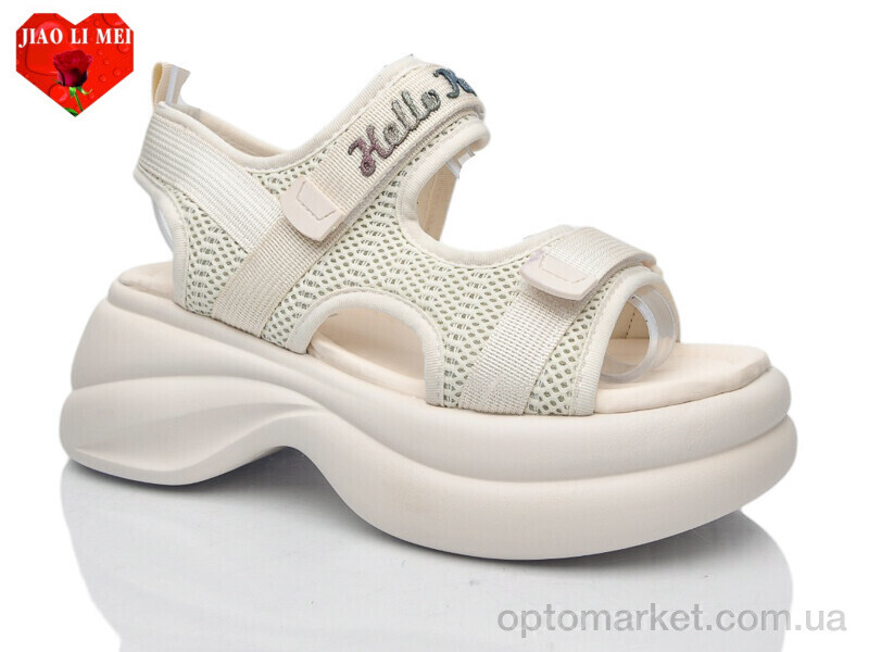 Купить Босоніжки жіночі 765 Jiao Li Mei бежевий, фото 1