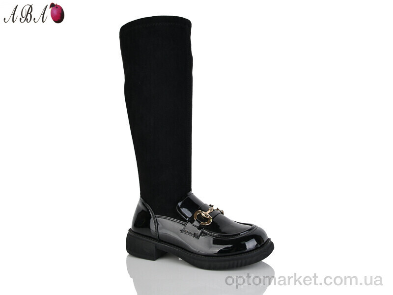 Купить Черевики жіночі 77-112 Aba чорний, фото 1