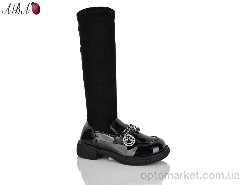 Купить Черевики жіночі 77-113 Aba чорний, фото 1