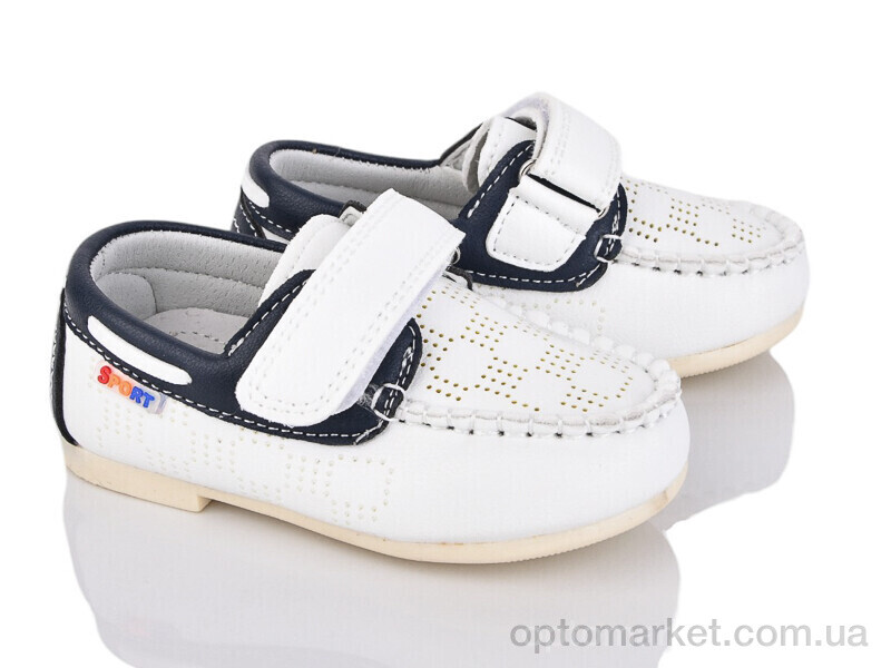 Купить Туфлі дитячі 77-26 Kimbo-o білий, фото 1