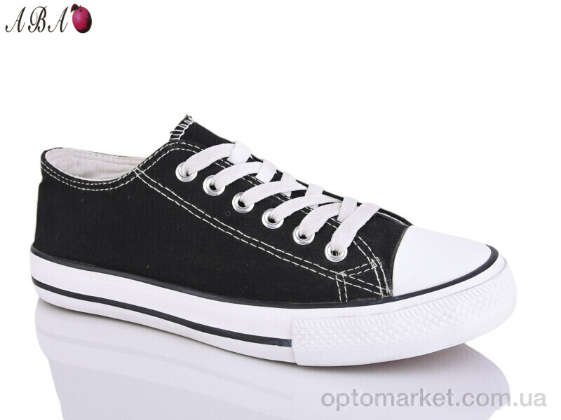 Купить Кеди жіночі 77-59 Aba чорний, фото 1