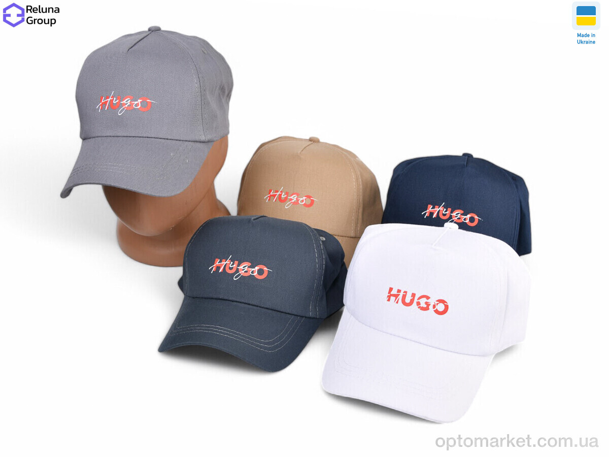 Купить Кепка чоловічі 771-3 mix H.go Boss мікс, фото 2