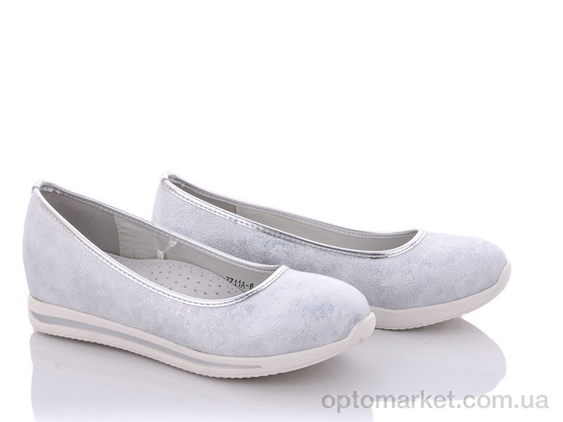 Купить Туфли детские 7711A-6 Lilin shoes серебряный, фото 1
