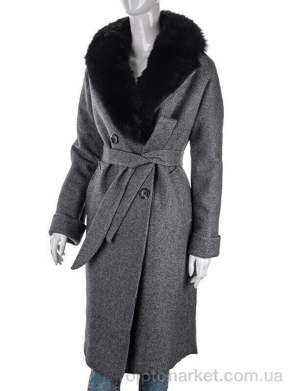 Купить Пальто жіночі 775 grey Romantic сірий, фото 1