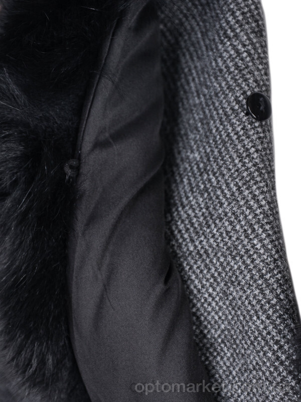 Купить Пальто жіночі 775 grey Romantic сірий, фото 3