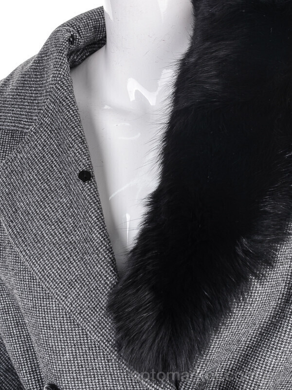 Купить Пальто жіночі 775 grey Romantic сірий, фото 4