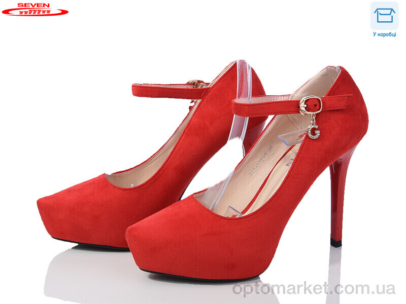 Купить Туфлі жіночі 777-A19-2 Seven червоний, фото 1