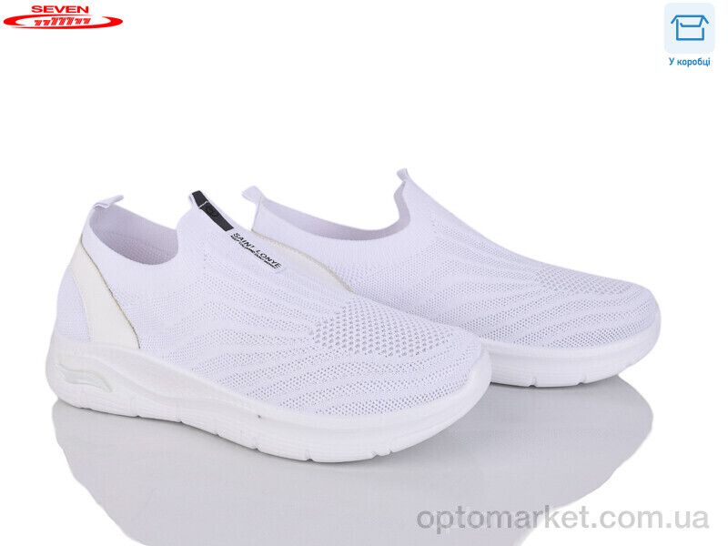 Купить Кросівки чоловічі 777-A19-7 піна Seven білий, фото 1