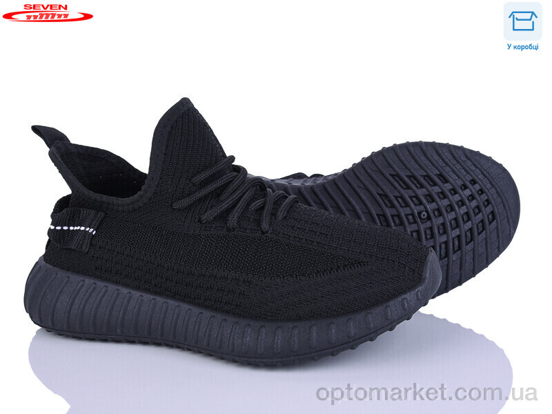 Купить Кросівки жіночі 777-B11-1 Seven чорний, фото 1