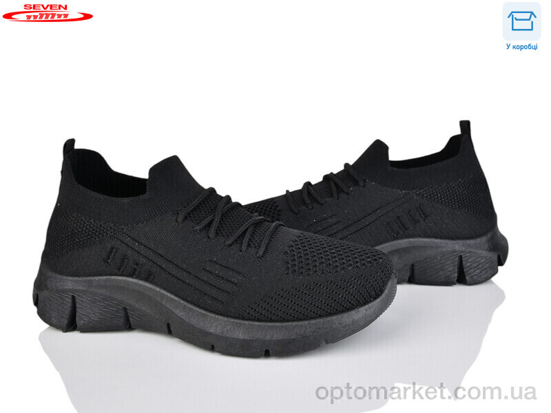 Купить Кросівки жіночі 777-B16-1 Seven чорний, фото 1