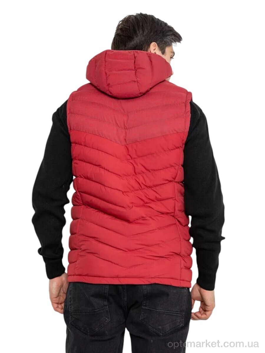 Купить Жилетка чоловічі 777 бордовий Massmag бордовий, фото 2