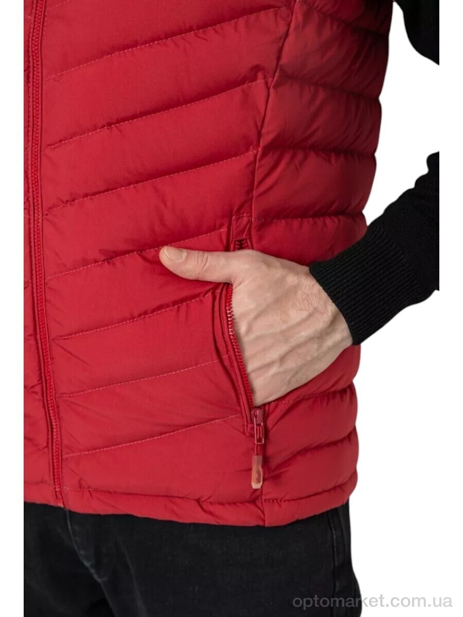 Купить Жилетка чоловічі 777 бордовий Massmag бордовий, фото 4