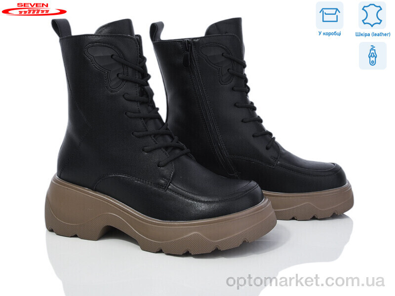 Купить Черевики жіночі 777-CQ180 Nice чорний, фото 1