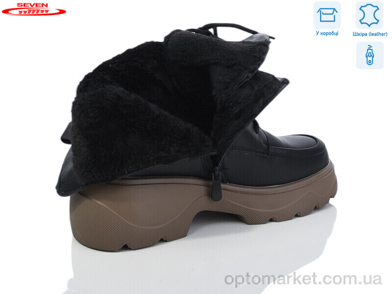 Купить Черевики жіночі 777-CQ180 Nice чорний, фото 2