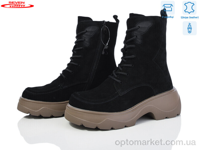 Купить Черевики жіночі 777-CQ183 Nice чорний, фото 1