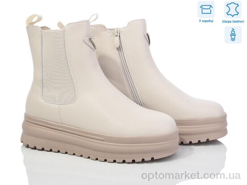 Купить Черевики жіночі 777-CQ259 Nice бежевий, фото 1
