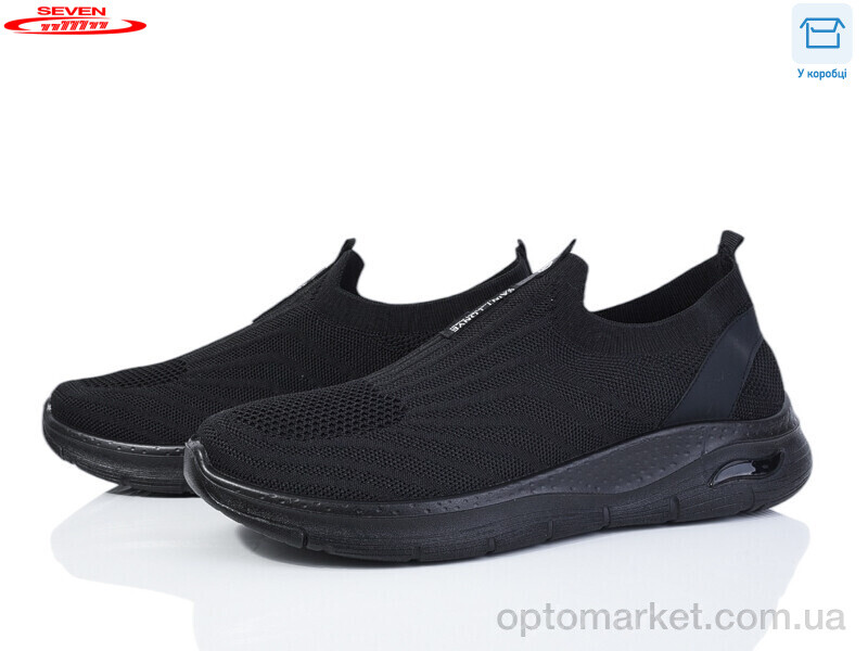 Купить Кросівки чоловічі 777-D16-1 Seven чорний, фото 1